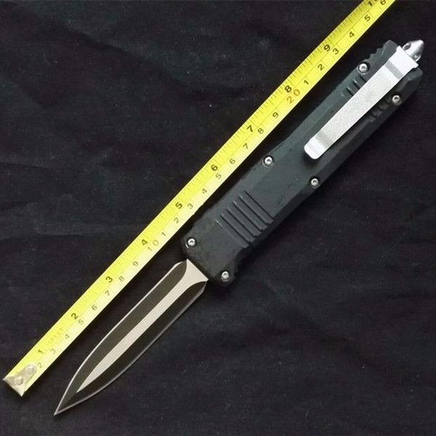 

Butterfly FULL SIZE C07 double action 25CM long Hunting Folding automatic auto Pocket Knife Survival Knife Xmas gift