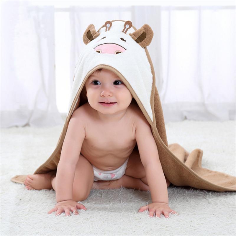 newborn baby hooded towel