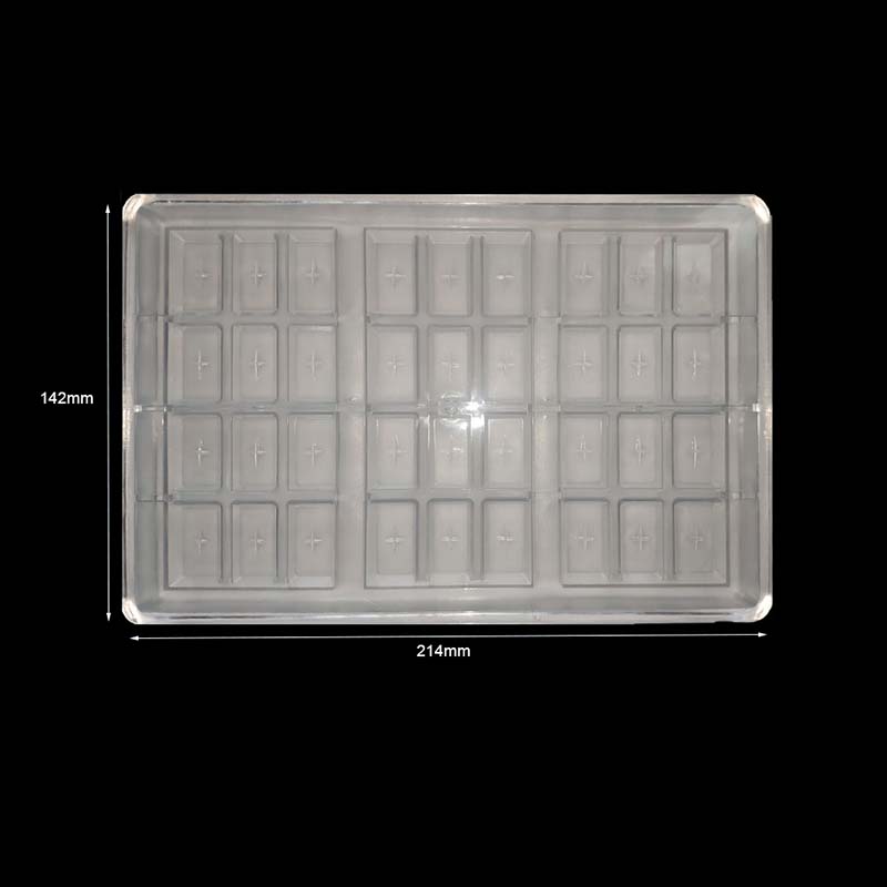 

Space Bar Chocolate Mold Mould Moulds 12 Grid 12 Cavity Chocolate