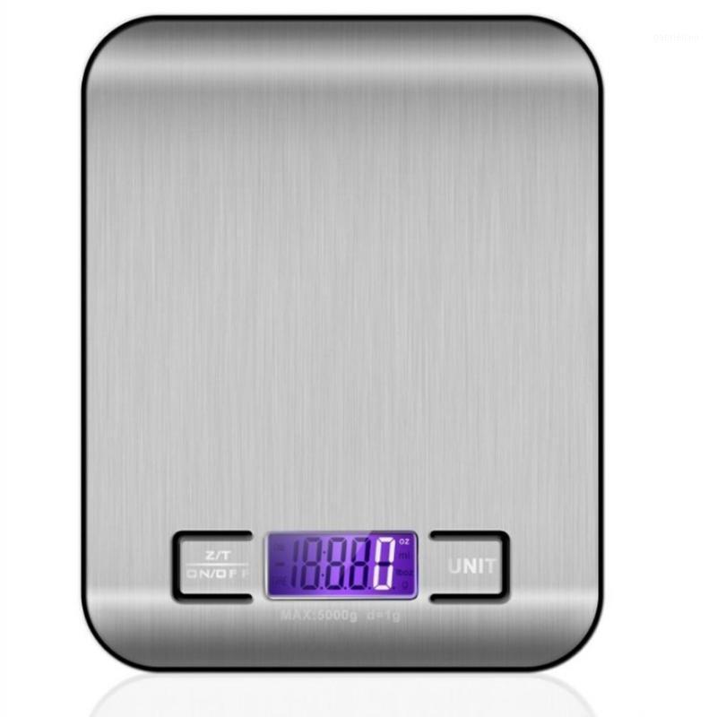 

Stainless Steel Kitchen Scale Electronic Weighing 5Kg 10Kg Household Kitchen Scale Mini Gram Jewelry Said1, As pic