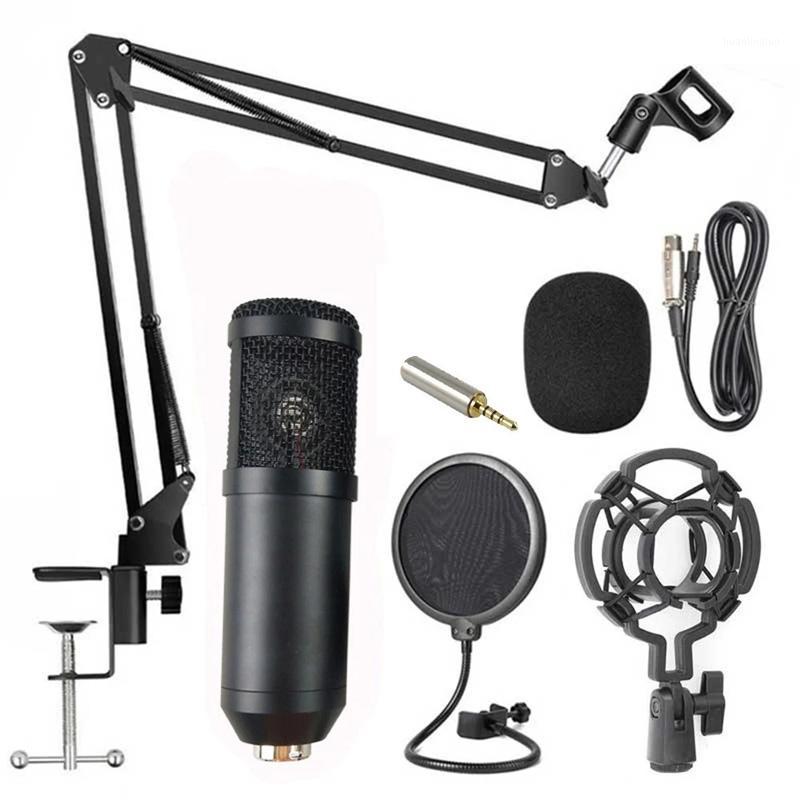 

New USB BM-800 Microphone for Windows and Mac with Stand, Mount, Filter,Kit for Broadcasting and Sound Recording1
