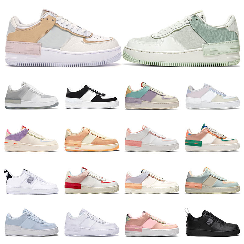 

shadow 1 platform shoes women trainers Spruce Aura Pistachio Frost Pale Ivory White Black Aurora pink foam Solar Red men outdoor sneakers, 13