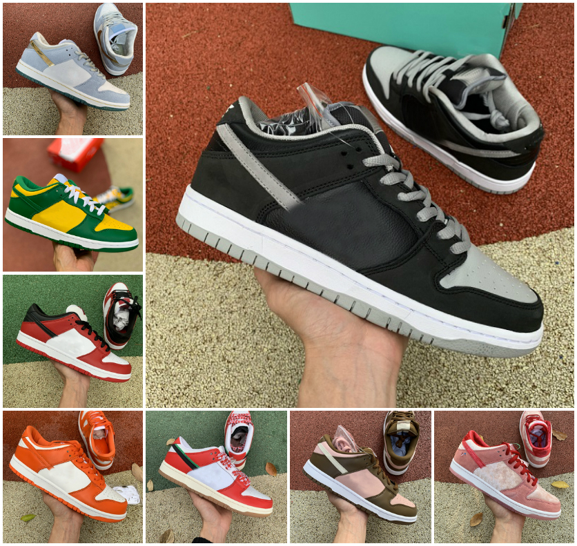 

SB Dunk Travis Scotts Safari Kumquat Mens Running Sports Shoes Dunks SP Low StrangeLove Sneakers Chunky Dunky University Red Skateboard shoe, S-b001