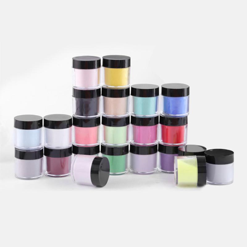 

12 Colors Nail Art Acrylic Powder Creative Shiny Colorful Crystal Nail Powder Dectoration DIY for Girls