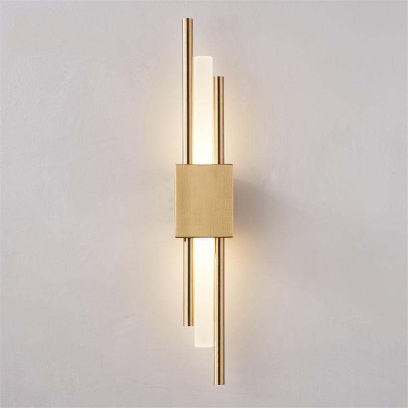 

Nordic Luxury Bedroom Bedside Wall Lamp Post Modern Living Room Aisle Background Lighting Corridor Bathroom Cloakroom Wall Light