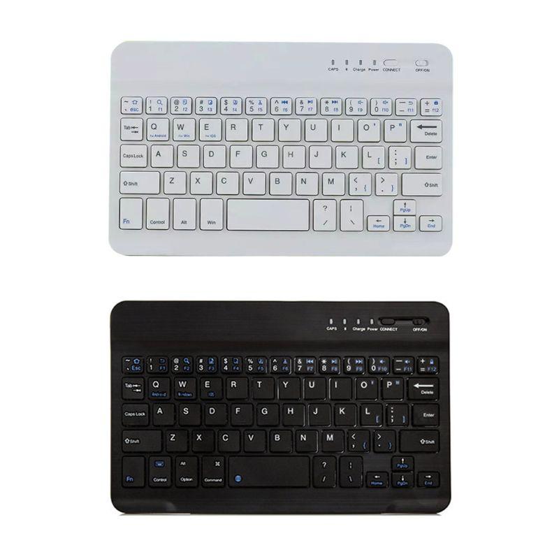 

7/9/10 Inches Wireless Bluetooth Lightweight Rechargeable Keyboard Cellphone Tablet Keyboard Portable Travel Keypad