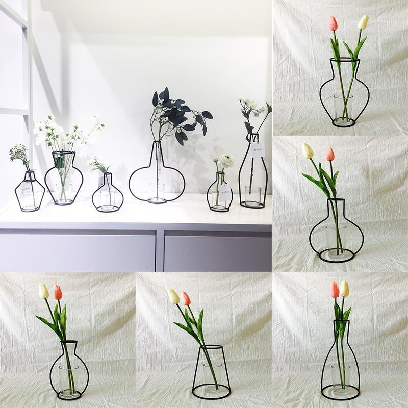 

SOLEDI 3 Flower Vase Shelving Drie Iron Flower Pot Creative Garden 4 Decor Decals Brief1, Cup