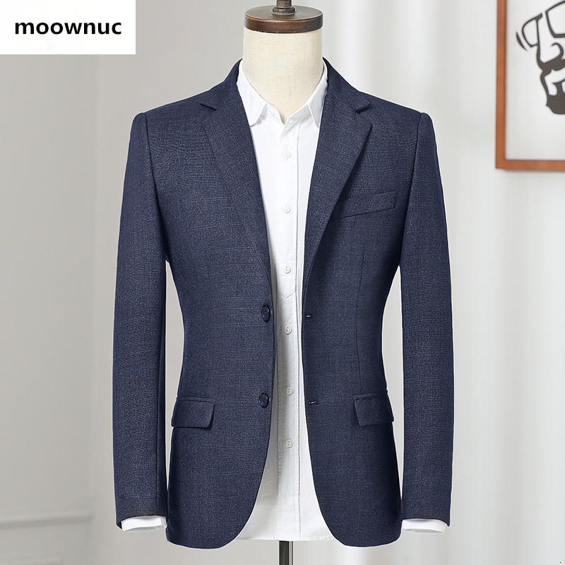 

2021 New Arrival Spring Male Blazer Stripe, Men's Suits Jacket, High-quality Blazers Size M-3xl Mf036 7YLD, Blue