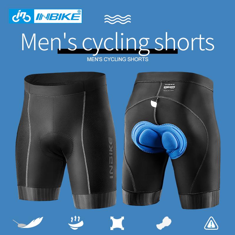 

INBIKE Breathable Cycling Shorts Summer Road Bike Shorts Ropa Ciclismo Tights For Men Shockproof 3DGel Padded Bicycle