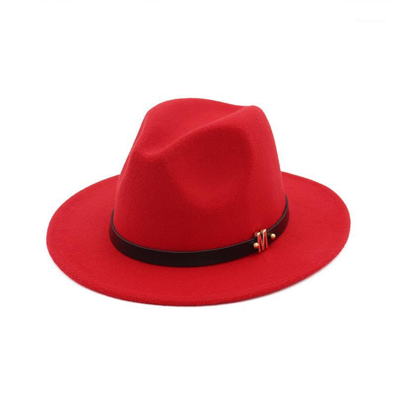 

New Style 60C M Women's Flat Brimmed Autumn And Winter Woolen Bowler Hat Women's England Black Jazz Bowler Hat1