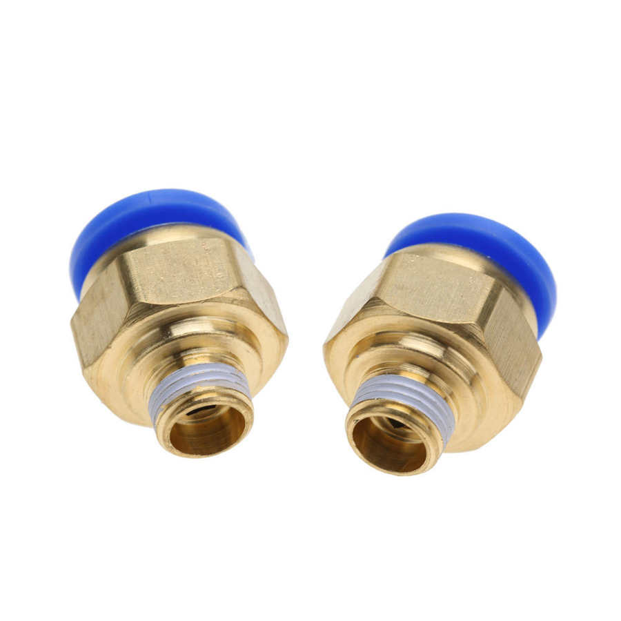 

14mm Air Pipe Pneumatic Quick Fittings Male Thread Straight Push In Connector