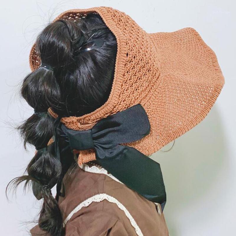 

Straw Baby Girls Hat Summer Folding Baby Cap for Girls Boys Travel Beach Kids Cap Handmade Adjustable Child Hat1, Rc129 beige pink