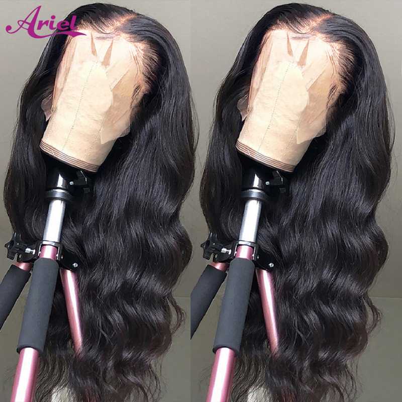 

Remy Human Hair Lace Front Wigs Body Wave Lace Closure Wigs With Baby Hair Pre Plucked Hairlin For Black Woman 8-34 Inch, As pic