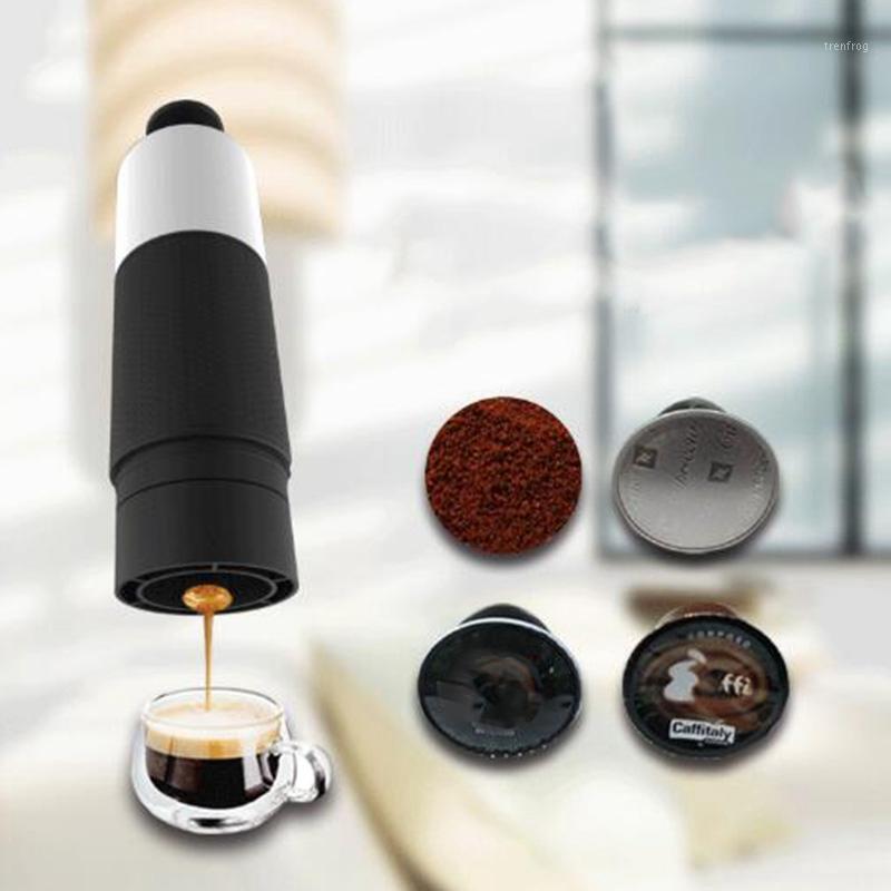 

Mini Hand Pressure Portable Coffee Machine Cooking Cup Manual 21 Bar Italian Espresso Maker Extraction Pot1