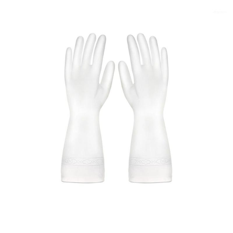

Housework thick section Kitchen dishwashing laundry latex durable rubber gloves waterproof1