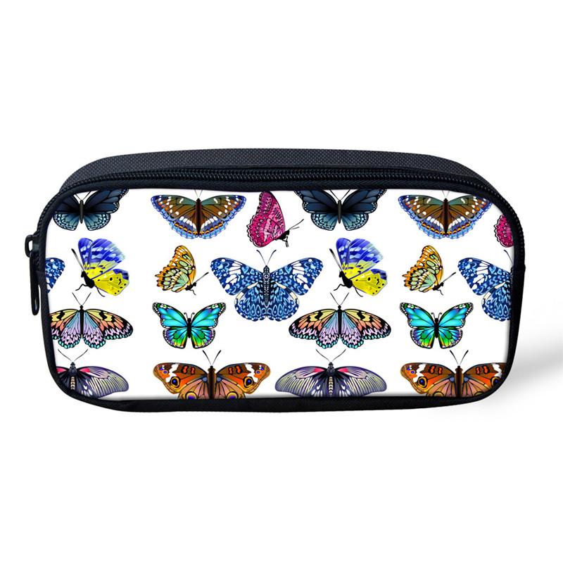 

Wholesale Pencil Bag for Child Butterfly Travel Make Up Cosmetic Bags for Women Girls Pen Stationery Bag Kids, Cc3026k
