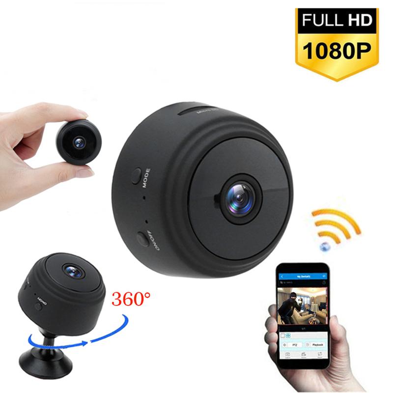

1080P Wifi Mini Camera Home Security P2P Sport Camera WiFi Night Vision Wireless IP Remote Video Surveillance