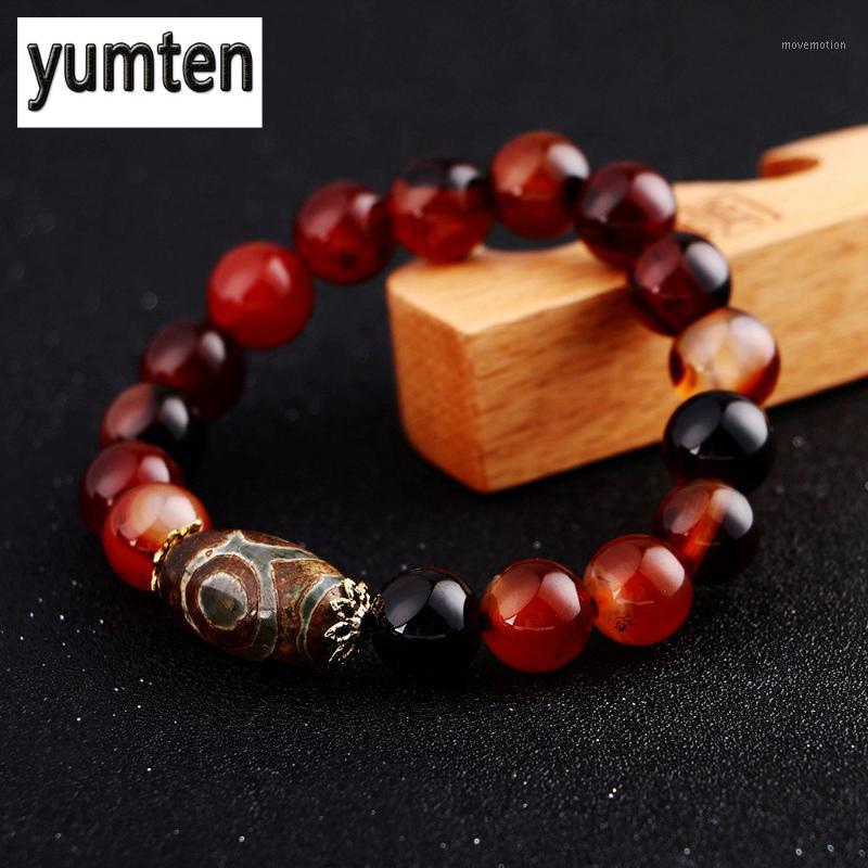 

Natural Stone 8/10/12/14 Mm Black And Red Agate Beads Bracelet Agate Stone Round Beads Strechy Carnelian Onyx Bracelets1