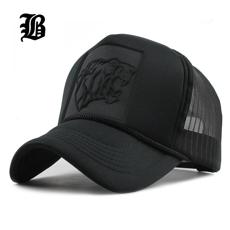 

[FLB] Hip Hop Black leopard Print Curved Baseball Caps Summer Mesh Snapback Hats For Women Men casquette Trucker Cap 201019, Leopard black