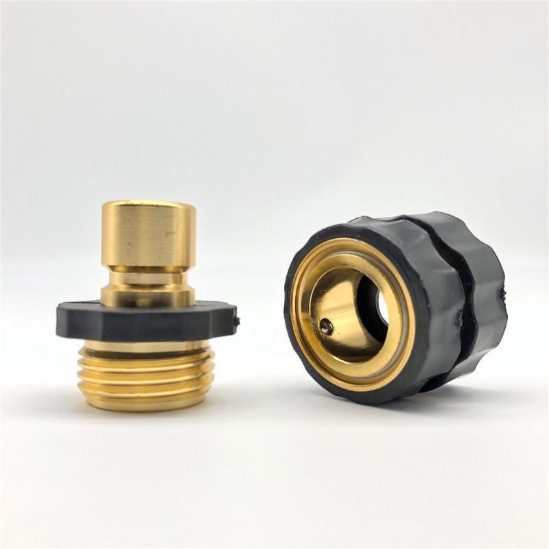 

Water Pipe Quick Connector Aluminum Garden Hose Fitting Water Hose Connectors For Garden Hoses Washing Machines RVs And Ships1