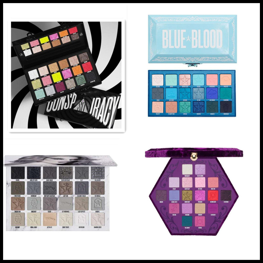 

EPACK BLUE BLOOD 18COLORS Cremation 24 Colors J X M BLOOD LUST Blood Lust eyeshadow Artistry Palette Conspiracy Eyeshadow Palette, Customize
