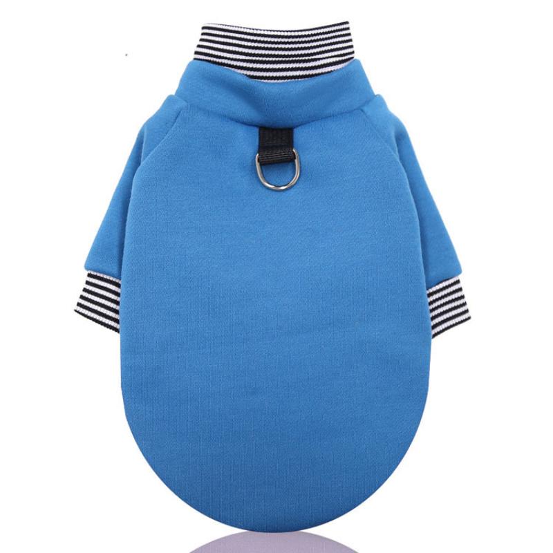 

Winter Dog Hoodie Cat Puppy Clothes Small Dog Pets Clothing Outfit Garment Yorkie Pomeranian Schnauzer Costume Apparel Coat, Blue