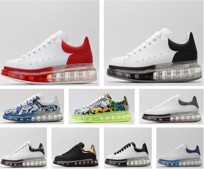 

Alexander Mcqueen mcqueens men top quality 2021 designer fashion luxury espadrille flat flats alexander oversized shoes sneaker men women platform shoes baskets sneakers, Box