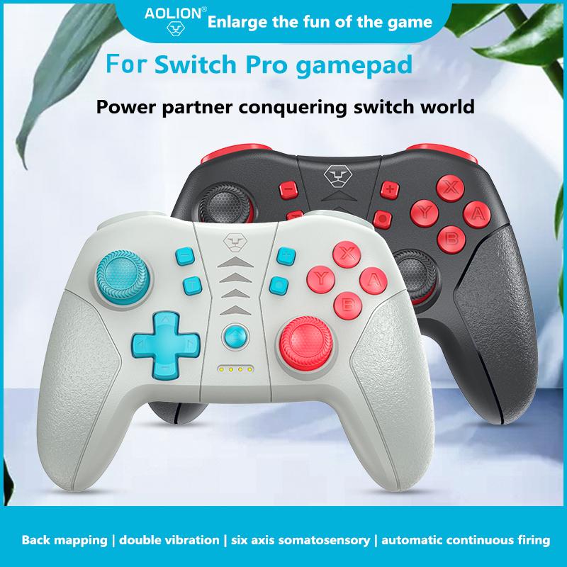 

6-Axis Gyroscope Vibration Gamepad Full Function Controller Bluetooth Wireless Gamepads With NFC For Switch NS Pro/Lite