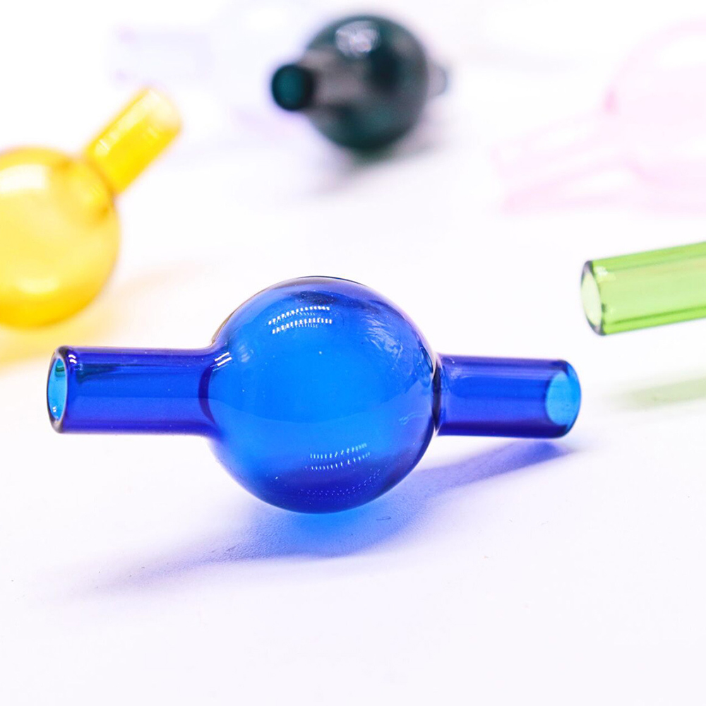 

Cheapest Glass Banger Carb Cap For XL XXL Thermal Banger Nails Enail Glass Bong Pipe OD 20mm Colorful Also Sell Nail DHL fy2348