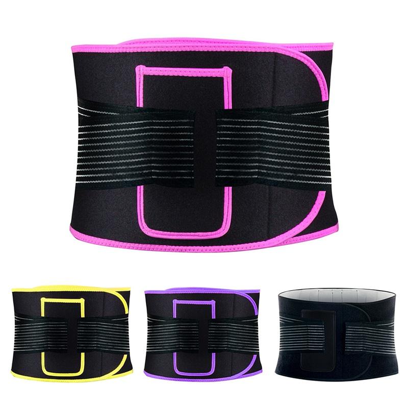 

Sports Slimming Wrap Trainer Elastic Sportswear Exercise Waist Belt Adjustable Compression Sweating Fitness Accessories