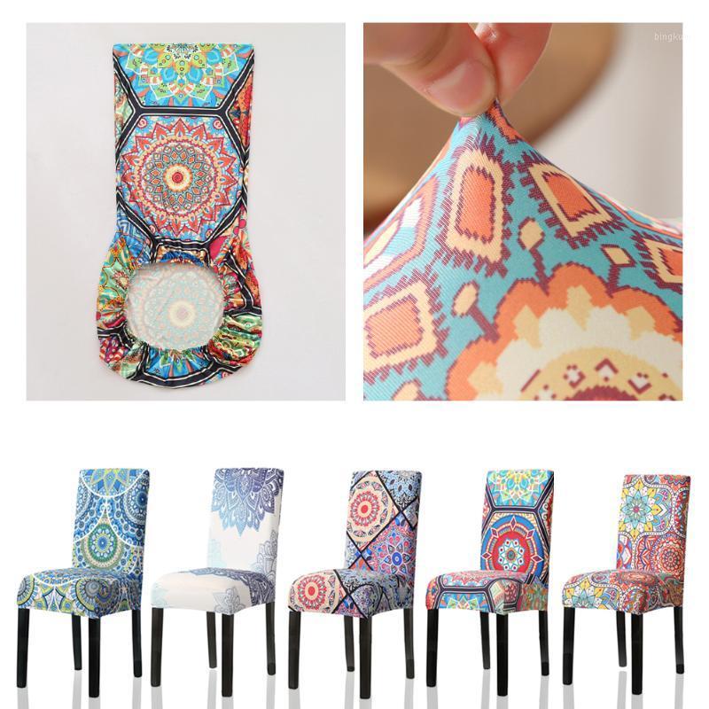 

New Boho Style Printed Stretch Sofa Cover Chair Cover For Chair Dustproof1