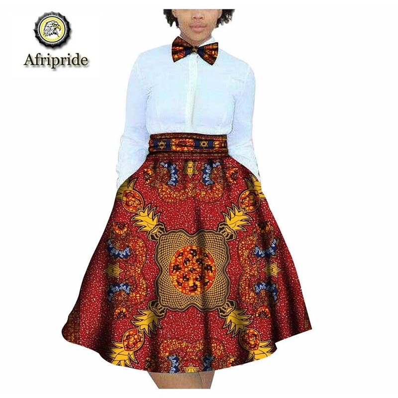 

~ African women skirts Children clothing 100% cotton dashiki bazin riche ankara print AFRIPRIDE S1827002 Y200326, 550