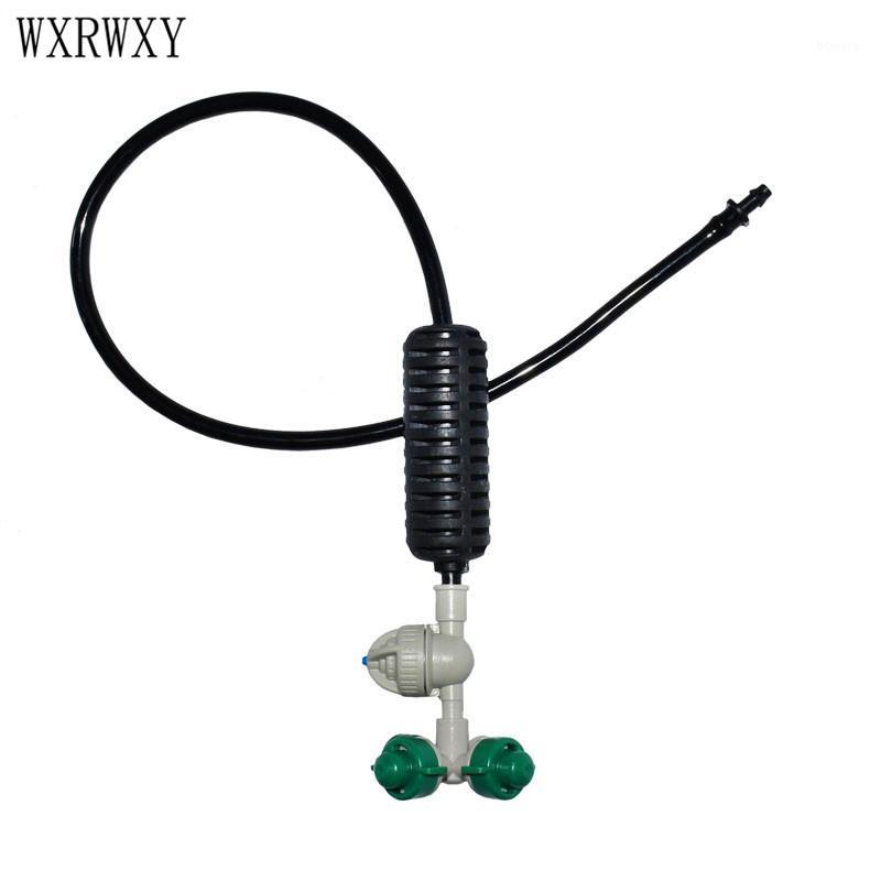 

wxrwxy Cross Atomizing nozzle water sprayer anti drip misting nozzle pot plant watering drip irrigation for greenhouse 5set1