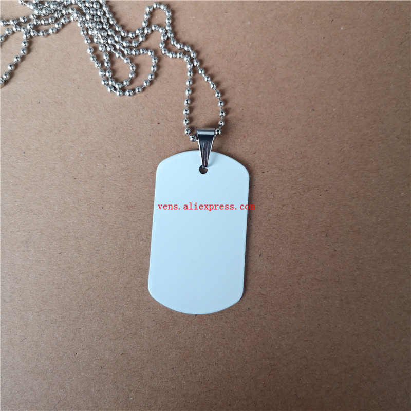 

sublimation blank 3*5CM necklaces pendants hot transfer necklace pendant diy materials consumable 30pieces/lot 0927