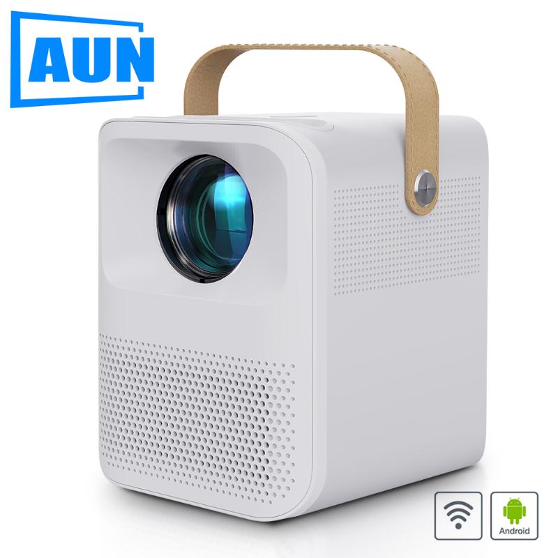 

AUN LED Projector ET30, more real image ,Support Full HD 1920*1080P ,3D Video Unique Bluetooth Speaker ,Home Theater projector