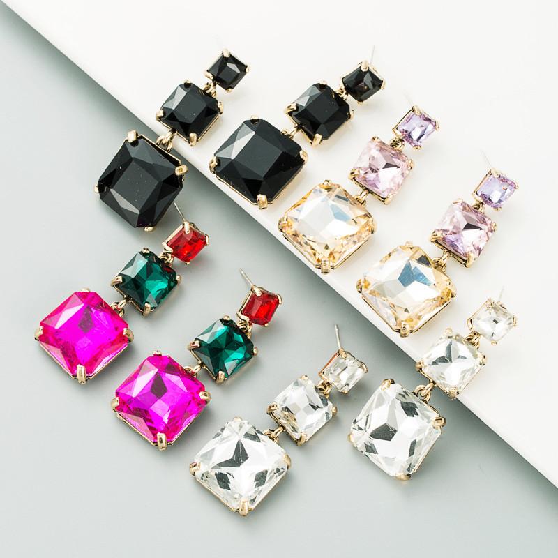 

Multi-layer Crystal earrings for Women earrings Creative Luxury wild arete Fashion Earring Jewelry