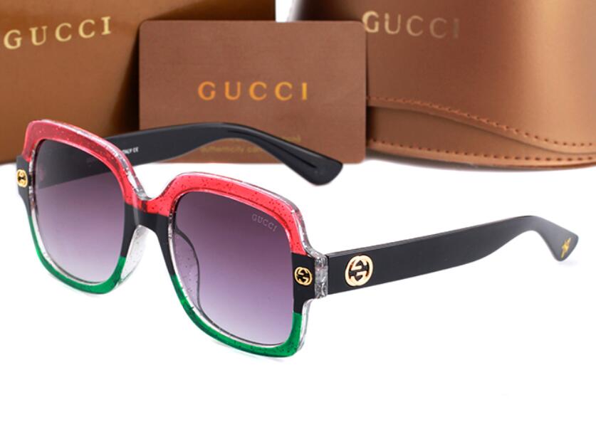 

Men's Sports gucci Sunglasses Women's Glasses 2021 Fashion Retro Glasses, White;black