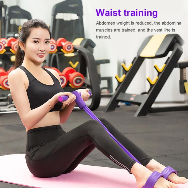 

4 Resistanc Elastic Pull Ropes Exerciser Rower Belly Resistance Band Home Gym Sport Training Elastic Bands For Fitness Equipment1