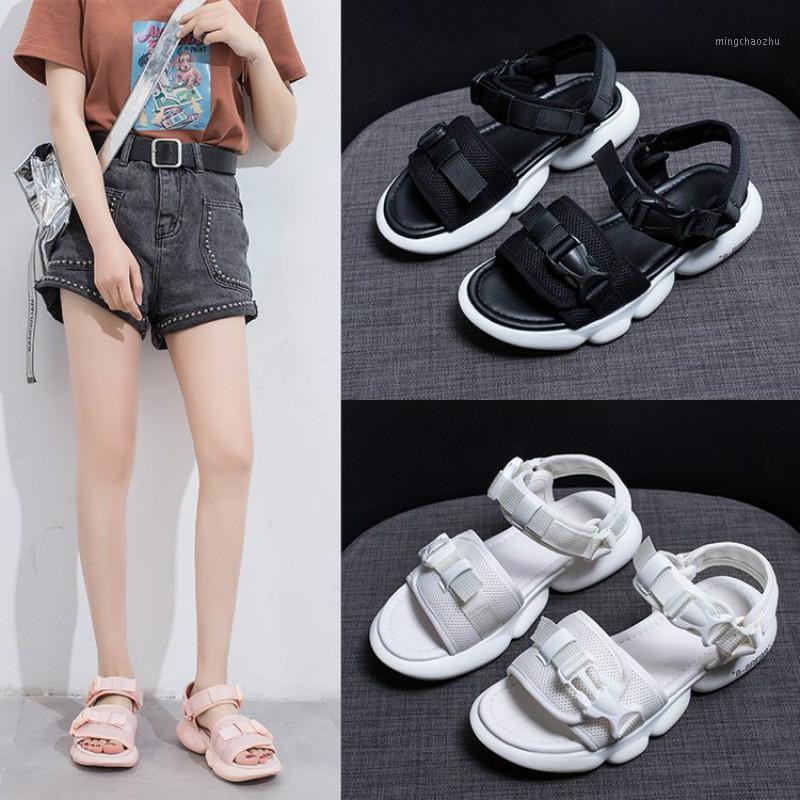 

Women's Sports Style Sandals 2020 Summer Women New Thick-soled Comfortable All-match Non-slide Sandals Teens Outdoor Sneaker1, Black
