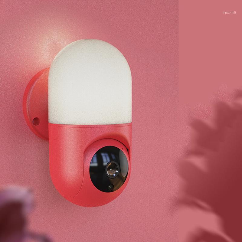 

ESCAM 2MP 1080P HD Smart WIFI IP Camera with Wall Lamp PTZ Night Vision Voice Intercom Yoosee APP Remote Security Monitor1