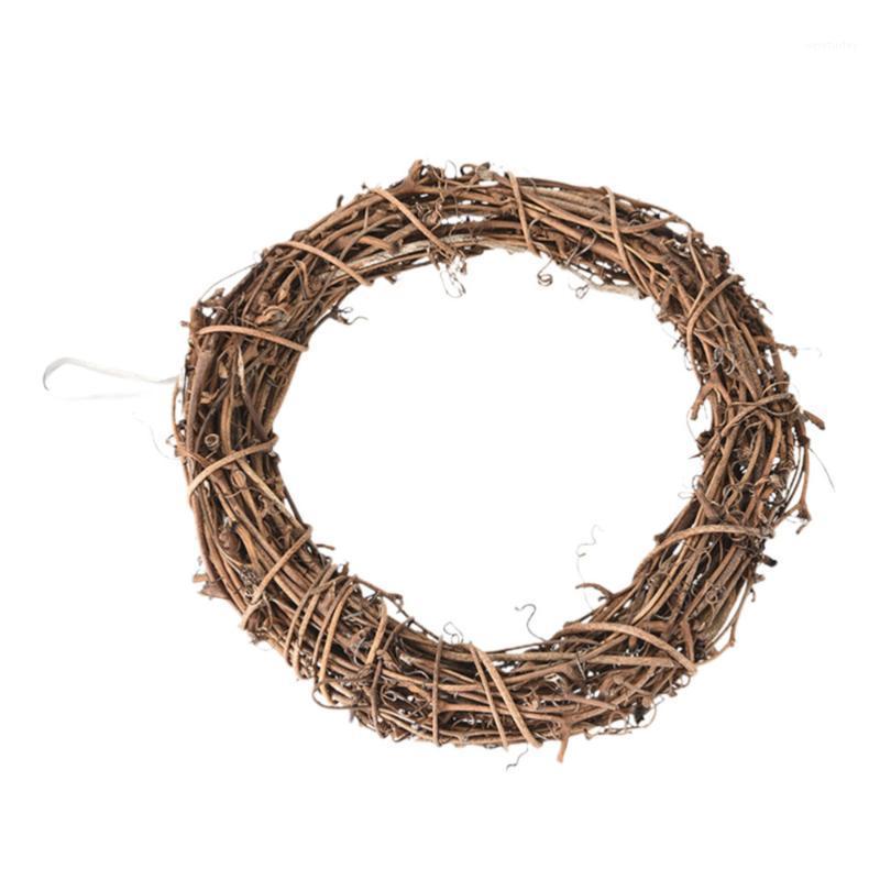 

30CM Size Rattan Ring Indoor Christmas Home Party Decoration Use Pendant1, Picture 1