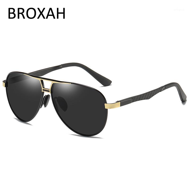 

Sunglasses Vintage Men Polarized 2021 Brand Driving Glasses For Man Pilot Metal Eyewear UV400 Oculos Masculino1