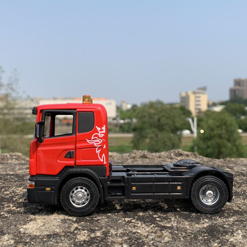 

container 1/43 classic American SCANIA truck Tractor Trailer vehicles diecast model car collection gifts toys collective display