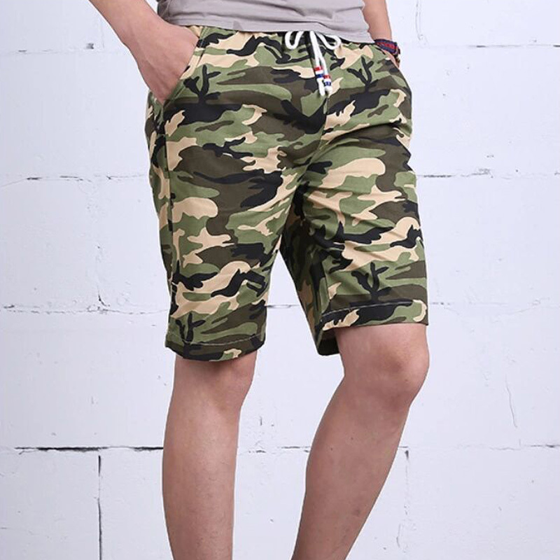 

2021 New Luyzjzen Camouflage Shorts Loose Cotton From the Short Pants of Men Homme Camo K154 Clothes 1DFN, Games