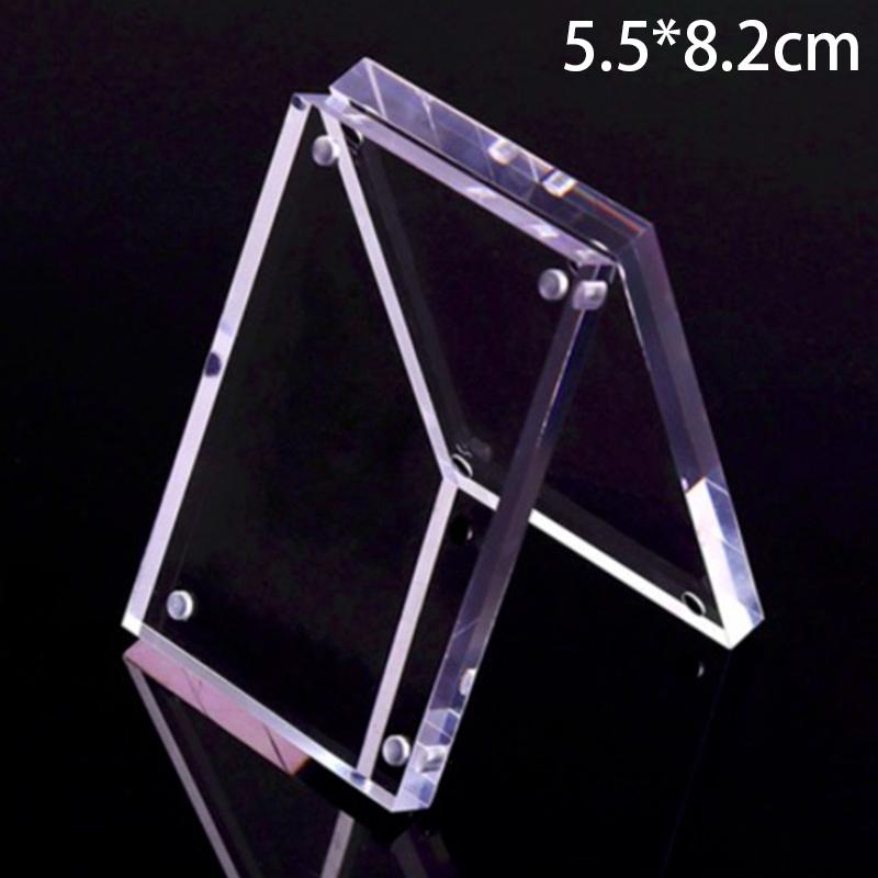 

Display Photo Frame Stand Easy installation Bedroom Transparent Acrylic