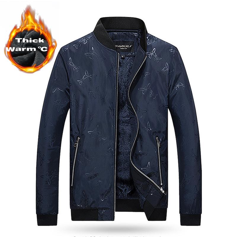 

2021 New Jacket Men Hot Sale Quality Autumn Winter Warm Outwear Brand Coat Casual Design Solid Male Windbreak Jackets -4XL, Blue