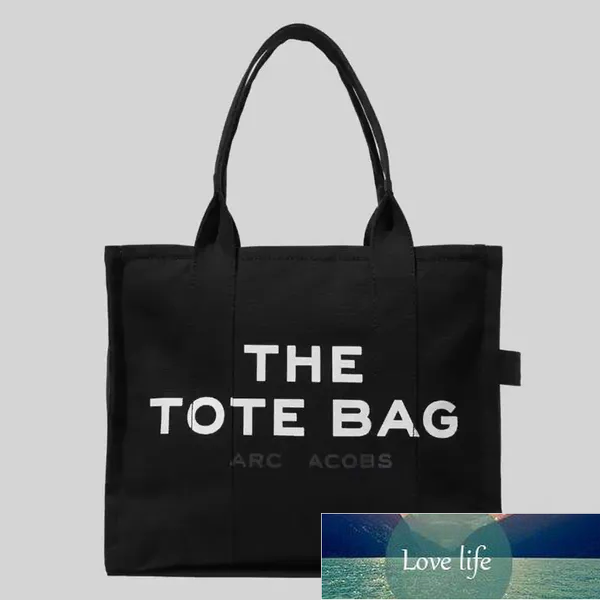 

The Tote Bag for Man and Women Fashion Designer Handbags Large Capacity Causal Totes Letter Print Bags, Black
