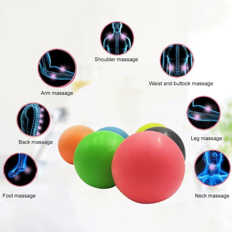 

TPE Lacrosse Ball Fitness Relieve Gym Trigger Point Massage Ball Training Fascia Hockey Massage1