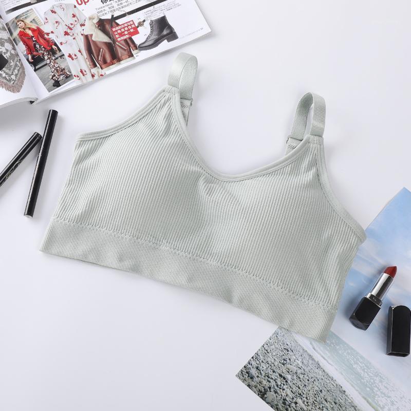 

HG Seamless Sports Bra Women, Push Up Sport Top for fitness, U Back Padded Sports Bras Vest, Shockproof Running Gym Workout Bra1, Khaki