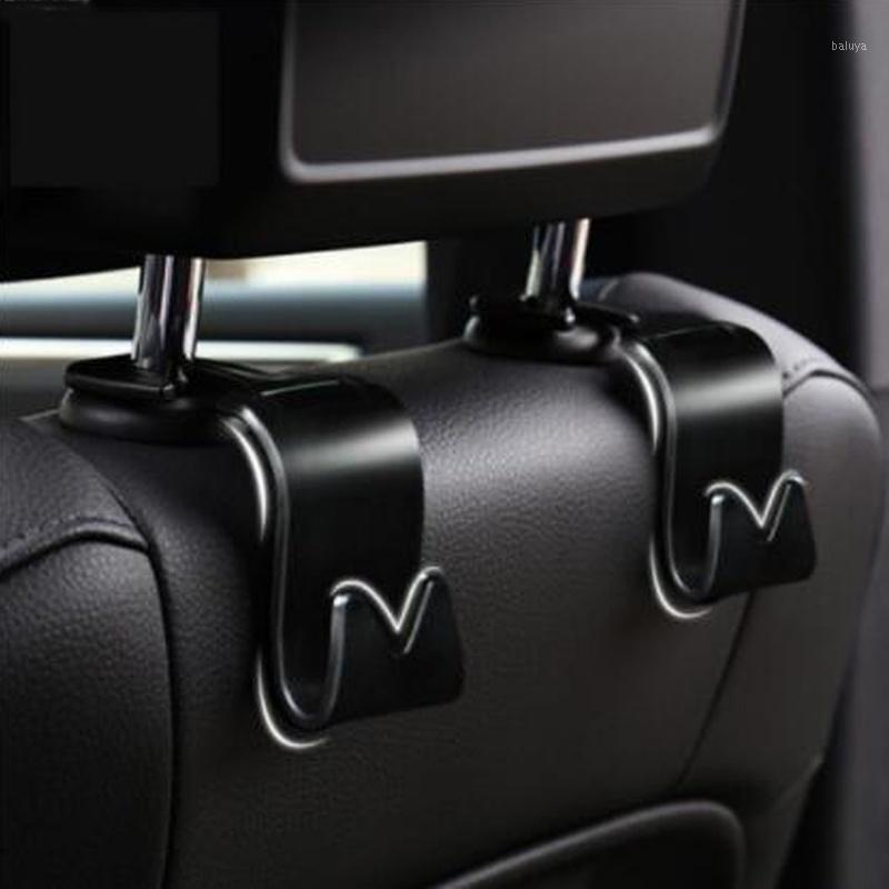 

4pcs Car Seat Back Hooks Organizer Universal Auto Fastener & Clips Vehicle Hidden Headrest Hanger Bag Car Styling Accessories1
